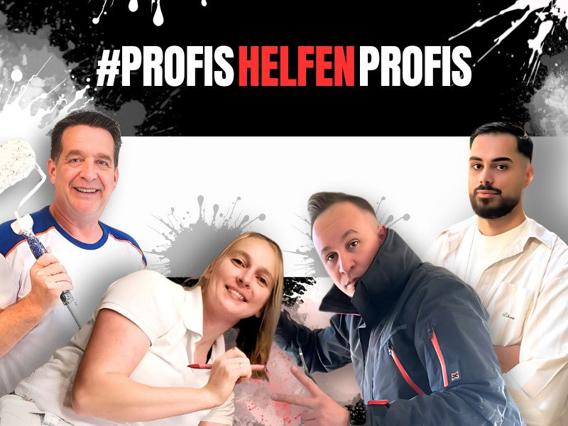 Gemeinsam mehr Sichtbarkeit für das Handwerk, denn #ProfisHelfenProfis