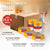 UV90 Komplett Paket: 8 x Gold-Masker 1100 mm, 24 x Premium Goldband 30 mm, 12 x 38 mm, 16 x 25 mm