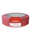 Rolle extra pink verstärktes Papierband (25 mm x 50 Meter) von Abdeckfuchs24 – reißfest, strapazierfähig und ideal für anspruchsvolle Abdeckarbeiten.
