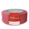 Rolle extra pink verstärktes Papierband (50 mm x 50 Meter) von Abdeckfuchs24 – reißfest, strapazierfähig und ideal für anspruchsvolle Abdeckarbeiten.