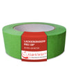 Grünes Lackiererkrepp „Lackiererkrepp PRO 120°“ von Abdeckfuchs24, 50 mm x 50 Meter, mit Banderole.