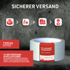 PP-Packband transparent – 50 mm x 66 m. Extra starke Klebkraft mit UV-beständigem Acrylatkleber für sicheren Versand.