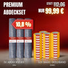 Premium Abdeckset - 3x Abdeckvlies 220g Plus (25m) + 32x Basic Goldband UV-30 (30mm)