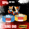 Exklusives Maler-Bundle mit 64x Tape Universal Blau und 64x Goldband ECO UV-30 – Jetzt 10 % sparen für Handwerker.