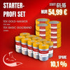 Starter-Profi Set - 10x Gold-Masker 550mm + 15x Basic Goldband UV-30 (30mm)