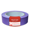 Rolle Violett Eco Klebeband (30 mm x 50 Meter) von Abdeckfuchs24 für empfindliche Oberflächen.